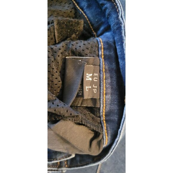 CTBQiTom Motorcycle Motocross Riding Jeans Knee and Hip Protector Pocket Sz M - Picture 6 of 10